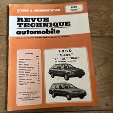 Revue technique Ford SIERRA