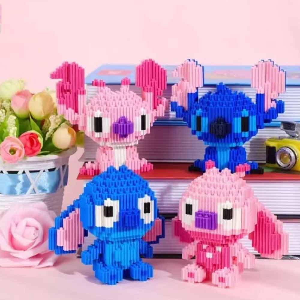 Lilo & Stitch 3D Puzzle Micro Building Blocks DIY Puzzle Blocks For Kid