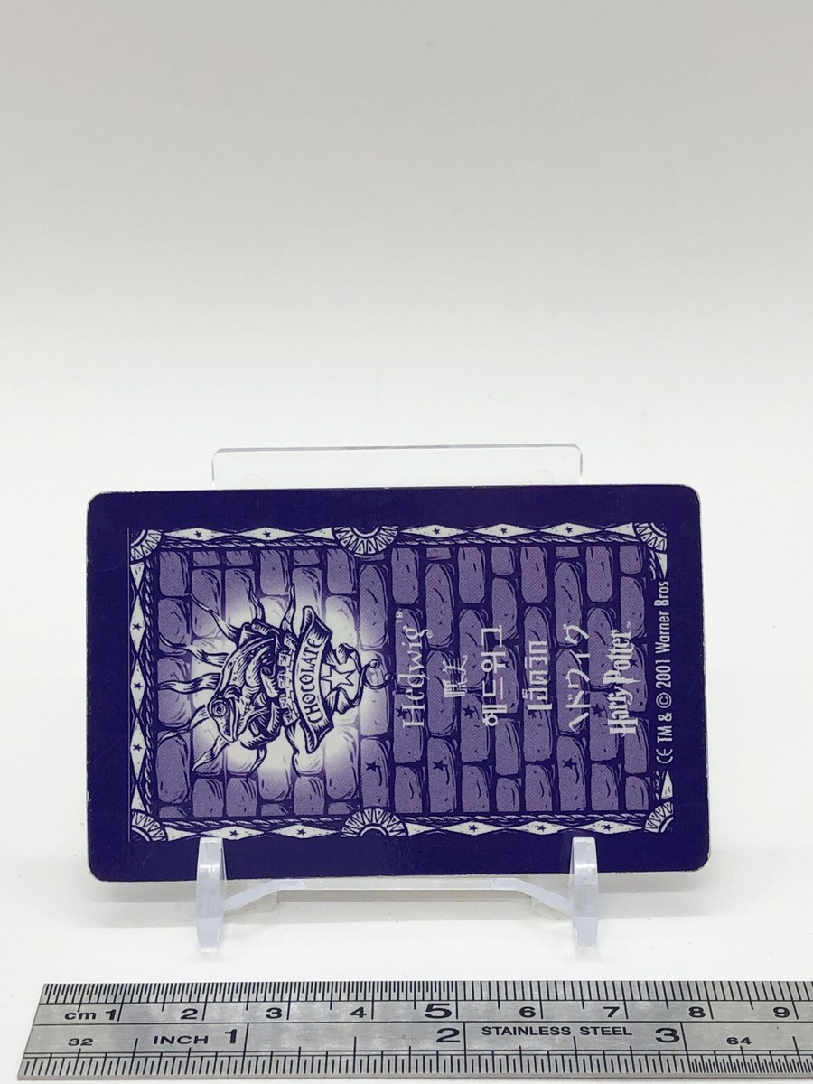 Hedwig Harry Potter Chocolate Frog Card Japanese USJ 2001 Warner