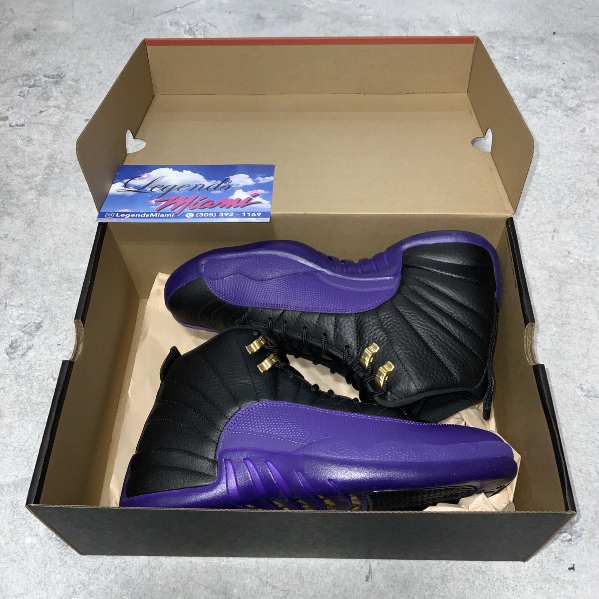 Jordan 12 Retro Field Purple- Size 10/BRAND NEW/FAST