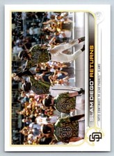  2022 Topps #125 Slam Diego Returns San Diego Padres