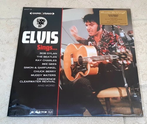 Elvis Presley Elvis Sings 2x Red Vinyl RSD Ltd Edition #605 Music On Vinyl MINT