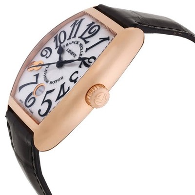 Franck Muller Cintree Curvex Automatic White Dial Unisex Watch