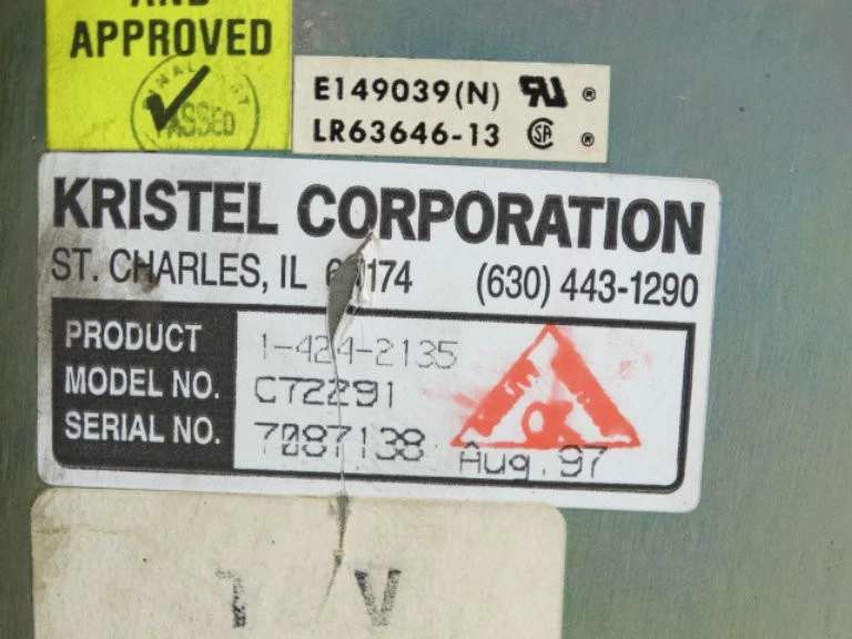 KRISTEL C72291 HMI - Image 3 of 3