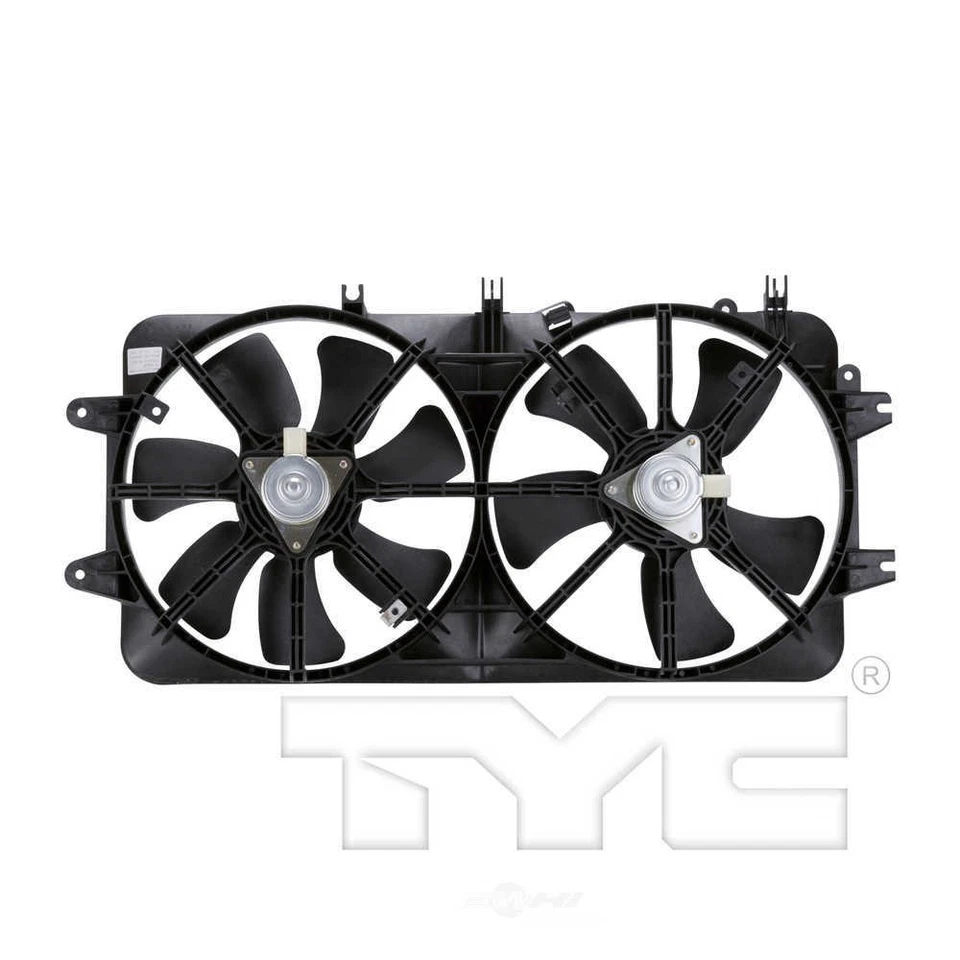 Conjunto de ventilador de radiador para Mazda 626 2000-2002 2,0 L 4 cilindros 2001 TYC 620450 Foto 2 de 4