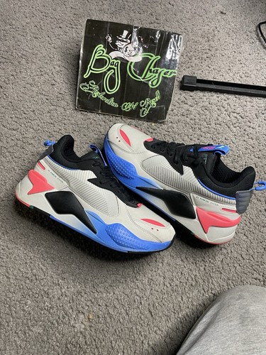 Size 6.5y- Puma RS-X Dazed ‘Grey Violet Marina’ 384978-01 Sneakers Woman’s 8 - Bild 2 von 6