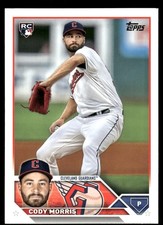 Cody Morris 2023 Topps #507 Rookie Cleveland Guardians