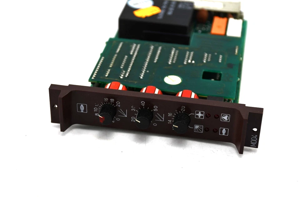 Buderus Modul M004 / M 004 Ecomatic 3000 Serie braun Doppelplatine überholt - Bild 3 von 4