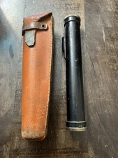 Vintage KEUFFEL & ESSER N5702 Pocket Transit Scope Sight Level W/ Leather Case