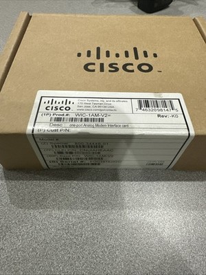 Cisco WIC-1AM-V2 Integrated V.92 Modem WAN Interface Card WIC 1AM V2 New In Box