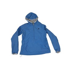 Nike Women  s Hoodie Pullover Windbreaker Lightweight Track Running Blue S 4-6