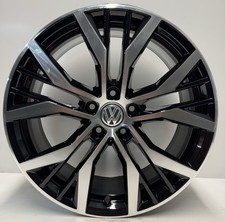 Genuine Volkswagen Golf GTD GTI 19” Santiago Alloy Wheel Refurbished Black