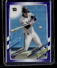 2021 Topps Chrome NPB #37 Kendai Gen Purple Refractor SN,RC