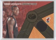 2007-08 Bowman Elevation Rookie Remnants Numbered to 99 68/99 Daequan Cook 9hb