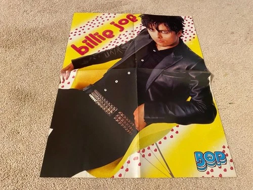 Green Day Billie Joe Simple Plan teen magazine poster rock band Bop pix
