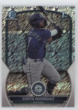 2023 Bowman Chrome Prospects Shimmer Refractor Edryn Rodriguez #BCP-185 uk2