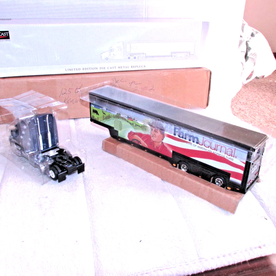 Spec-Cast 125th Farm Journal Anniversary Kenworth T2000 Semi #30217 W/ Boxes Ex. - Image 4 of 4