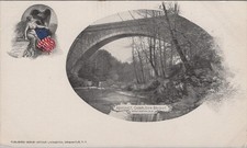 Aqueduct Cabin John Bridge Washington DC 1900s Arch Stone Postcard