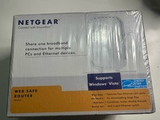 Netgear RP614 4-Port Safe Gateway Cable/DSL Web PC Router with 10/100Mbps NEW