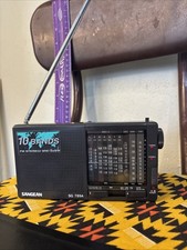 VTG SANGEAN SG 789A 10 Band Receiver Radio FM/MW/SW1 SW2-8 Portable Tested