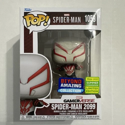 Funko Pop! Marvel 2022 COMIC CON Spider-Man 2099 BEYOND #1059 Exclusive Vaulted
