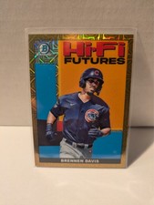 2022 Bowman - Hi-Fi Futures Brennen Davis #HIFI-12 Mojo Refractor /50 Gold