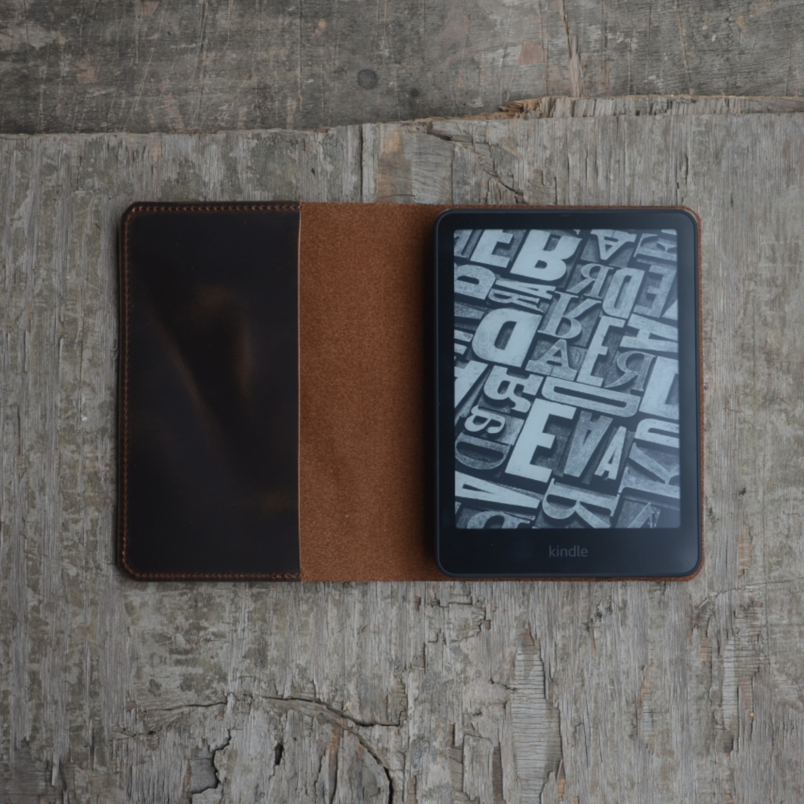 Genuine Leather Case for 7" Kindle Paperwhite 6 (12th Gen 2024)