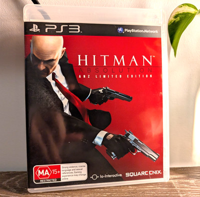 Hitman Absolution PS3 PAL ANZ Limited Edition CIB Very Good Square Enix