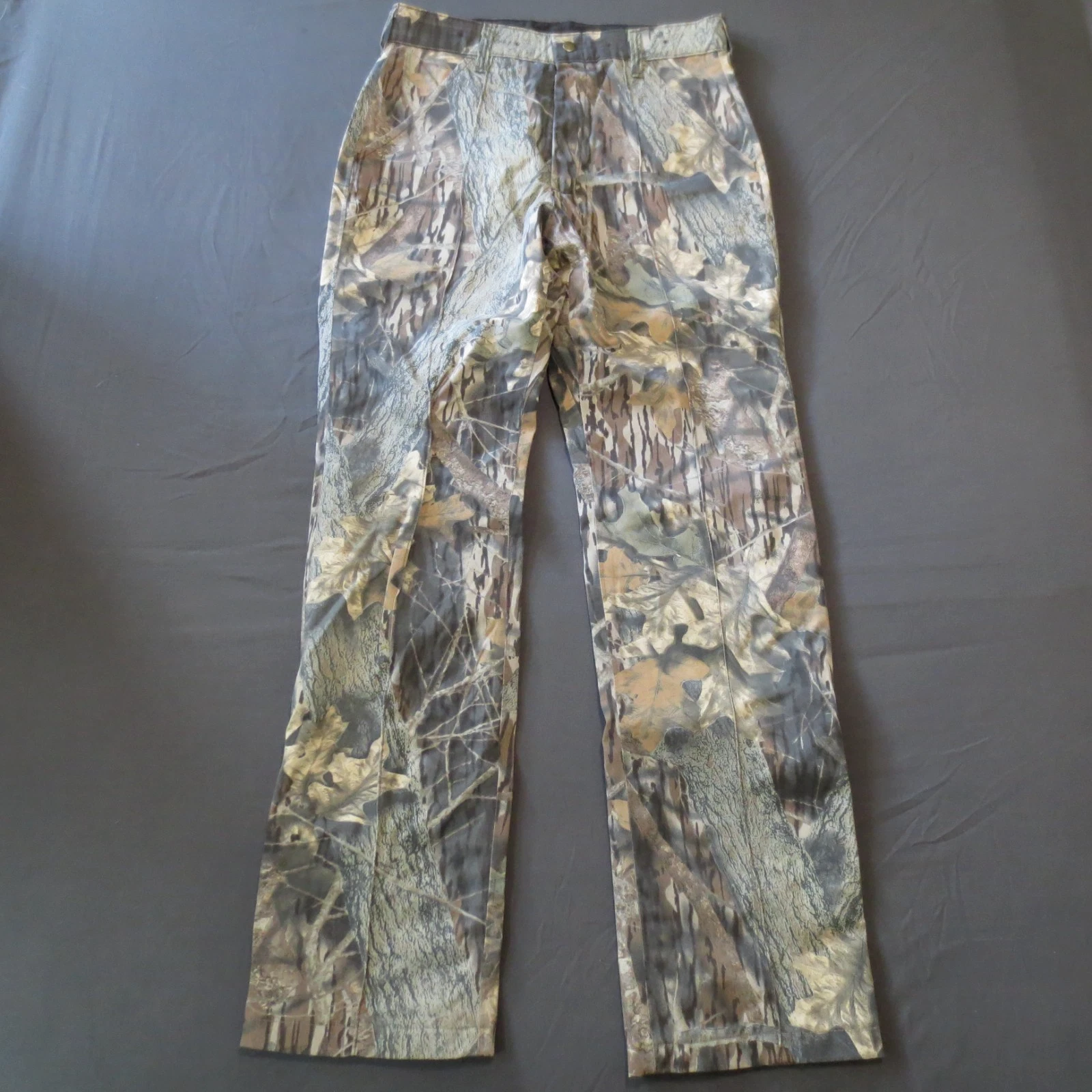 Cabelas Gore-Tex Camo Pants 30x32 EX USA Made VTG Hunting Outdoor Sports AOP Y2K