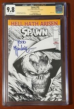 Spawn 365 CGC 9.8 NM/ Mint SDCC 2025 Todd McFarlane Rare Blue Sig! Free Ship
