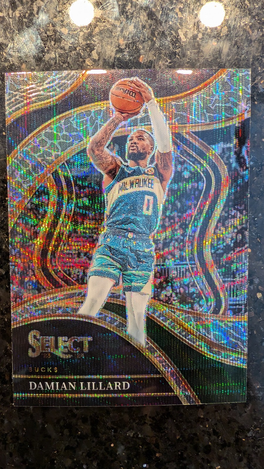 2023-24 Panini Select Courtside Damian Lillard Elephant Prizm #263 Case Hit 🔥