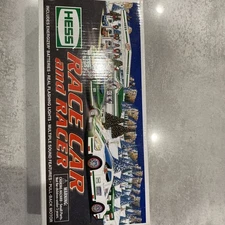 2009 Hess Toy Truck Race Car and Racer with Lights & Sound New In Box