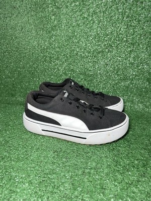 Puma Kaia Platform Womens Size 9 Black White Casual Shoes Comfort Sneakers