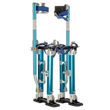 Pentagon Tool 1117 Tall Guyz Professional 18-30 Blue Drywall Stilts Durable, Lig
