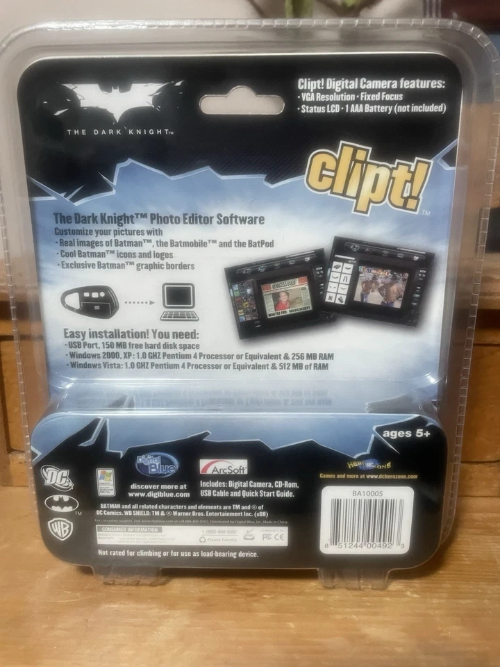 Batman Clipt! Digital Camera - Image 2 of 3