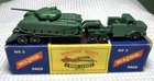 Matchbox/Lesney Major Pack #M-3A THORNYCRAFT ANTAR & TANK, w/original box, Mint!