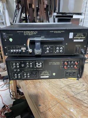 Vintage Pioneer Sa-7500 Stereo Amplifier And Tx-7500 Am/fm Stereo
