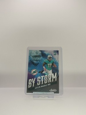 2021 Panini - Jaylen Waddle - By Storm #BST-6 - Miami Dolphins - RC