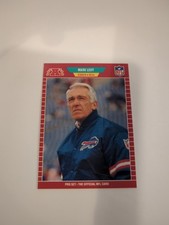 1989 Pro Set #34 MARV LEVY Buffalo Bills Coach HOF