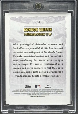 Konnor Griffin RARE ROOKIE UFO REFRACTOR INVESTMENT CARD TOPPS