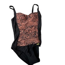 Lascana Venus One Piece Swimsuit Womens 10 Bl...