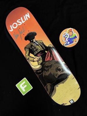RARE SIGNED Chris Joslin El Toro Slayer Matador Plan B Skateboard Deck AUTOGRAPH