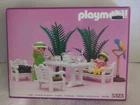Playmobil 5323 Vintage Victorian Patio Set Woman Child Incomplete