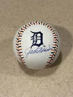 Jack Morris signed OML Detroit Tigers Logo baseball ** Beckett **