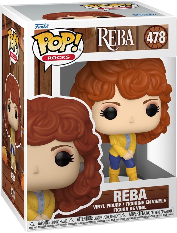 Gadget - Reba Mcentire: Funko Pop! Rocks - Reba (Vinyl Figure 478) - Funko