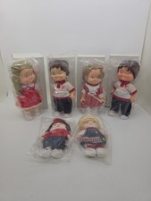 Campbells Soup Kid Dolls 1988 Special Edition Lot Of 6