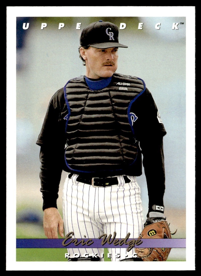 1993 Upper Deck Eric Wedge Rookie Colorado Rockies #653