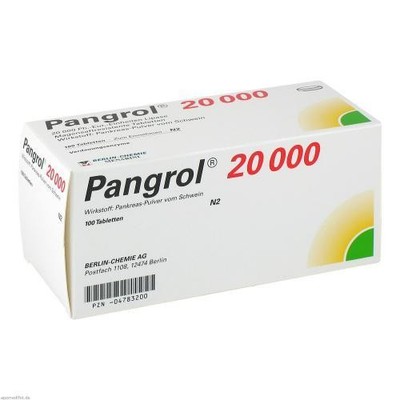 3x PANGROL 20.000 magensaftresistente Tabletten 100 ST PZN 4783200