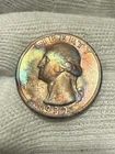 1932-D Washington Quarter, Gem Toned Series Low Mintage Choice AU+ Key Date