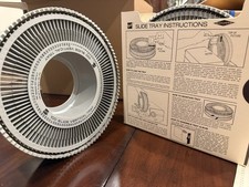  4 Trays Vintage GAF Sawyer  s Rototray 100 Slide Carousels For 2  x2  Slides